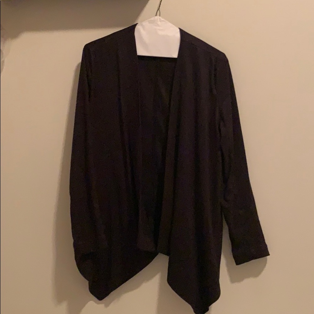 The Kooples black suede jacket